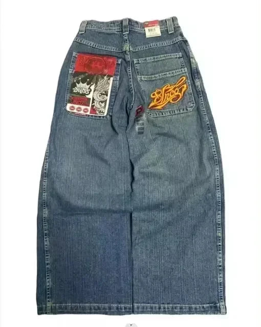 Baggy Graphic Jeans